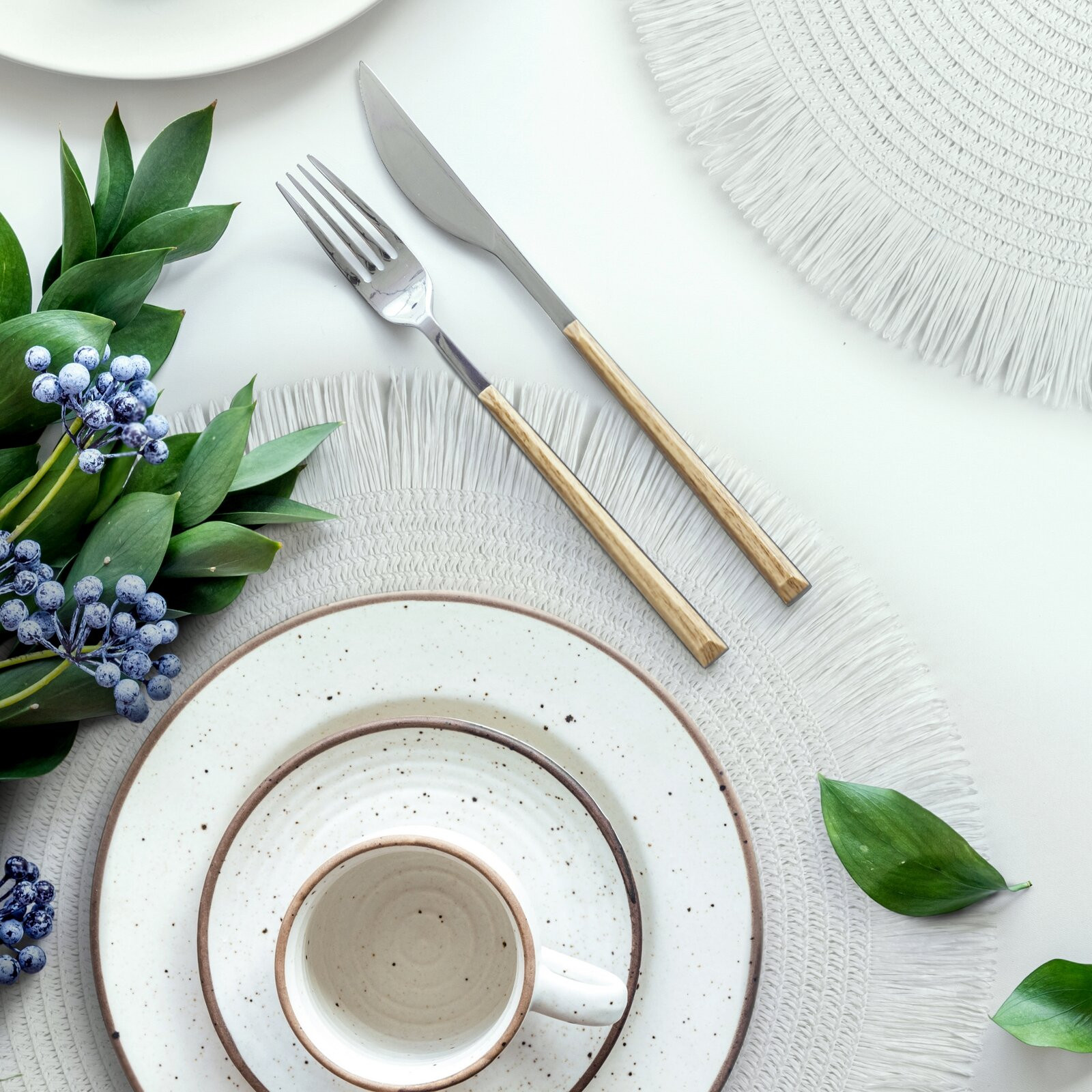 Podložka pod tanier BOHO 1 sivá