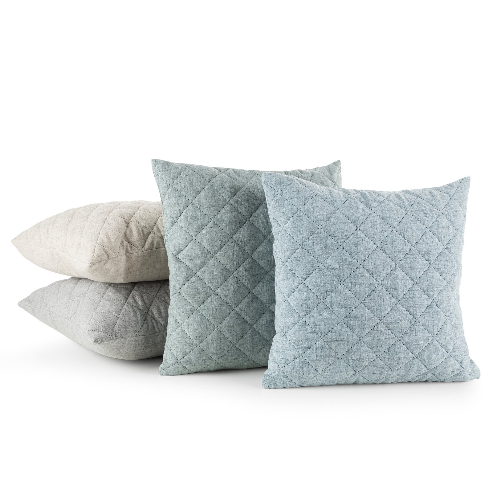 Obliečka na vankúš LEN 1 oceľová