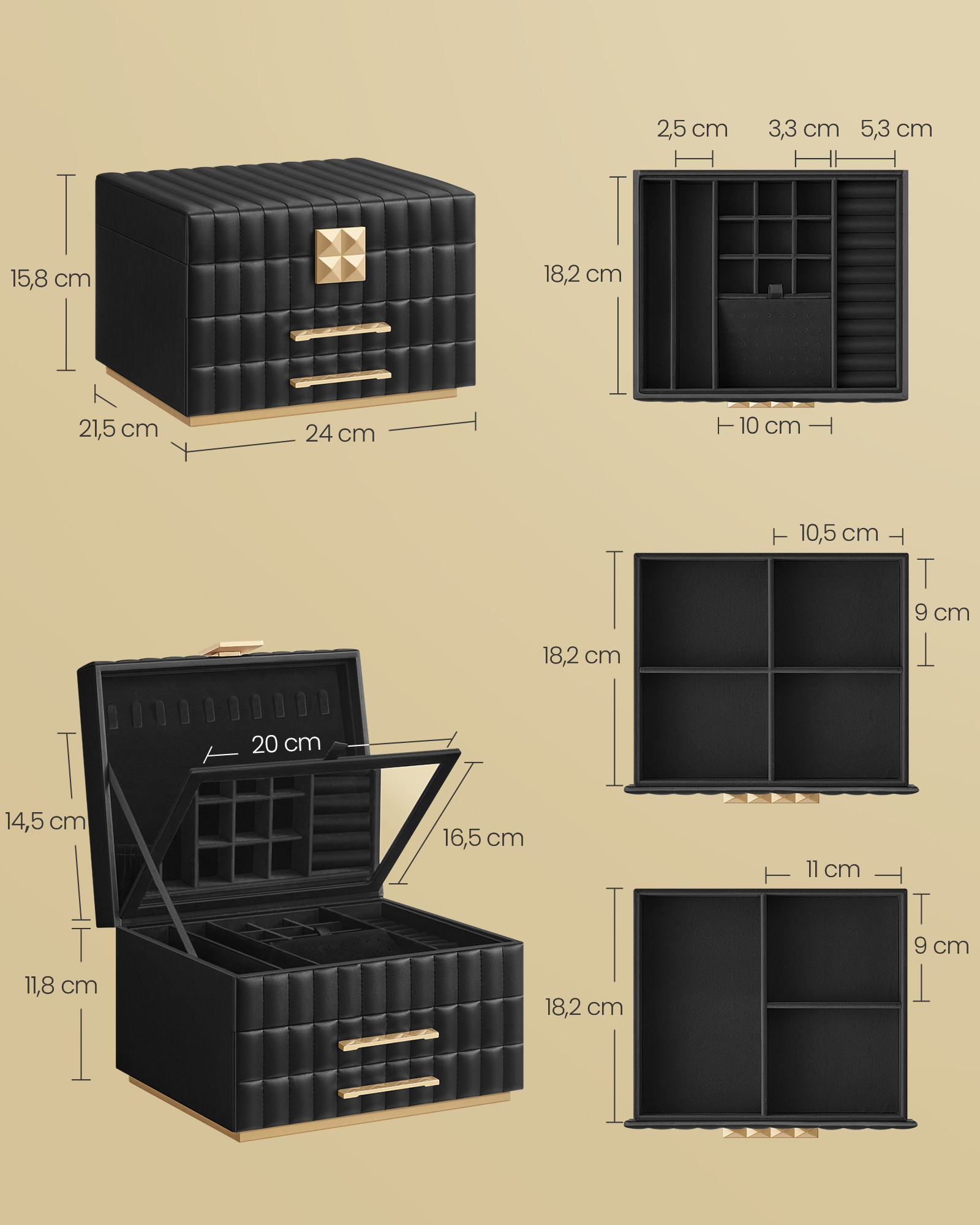 Šperkovnica JBC183B01