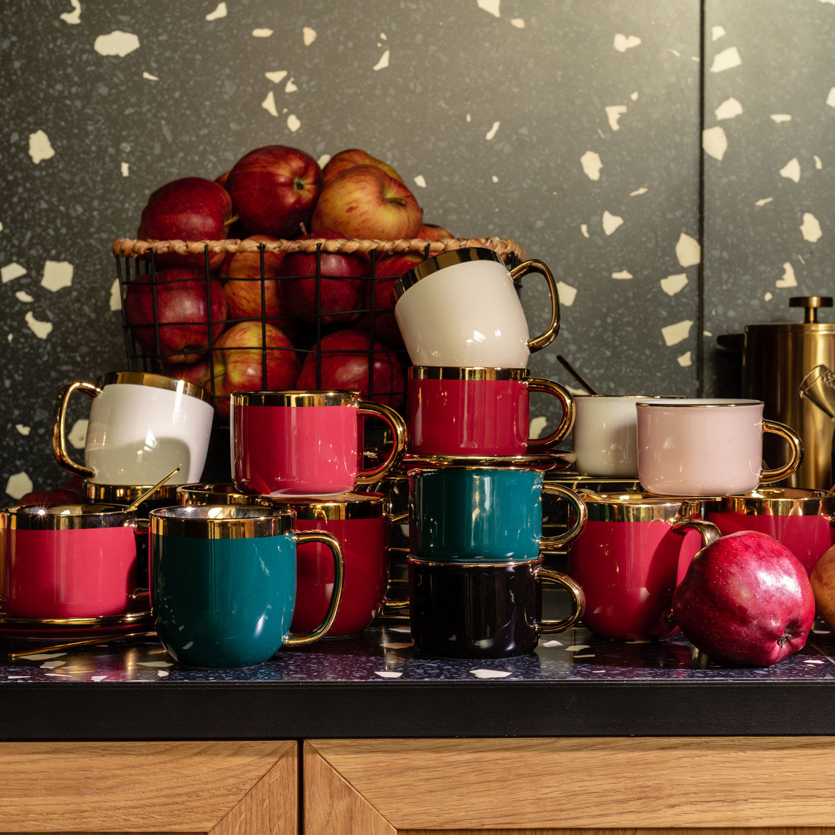 Dezertný tanier SINNES smaragdový 978160