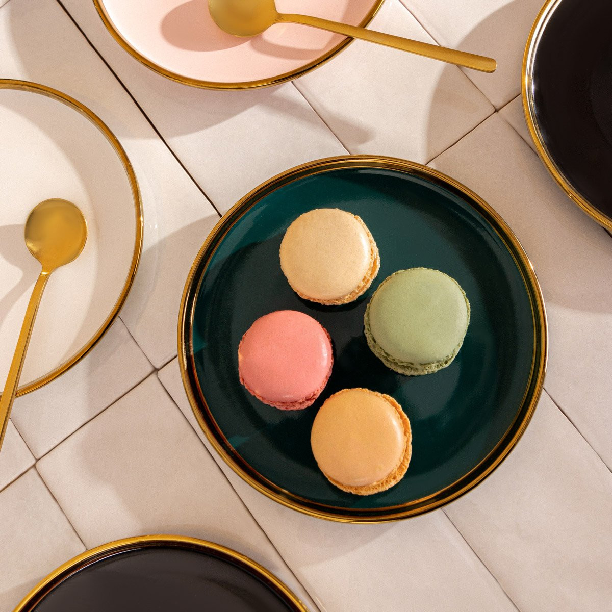 Dezertný tanier SINNES smaragdový 978160