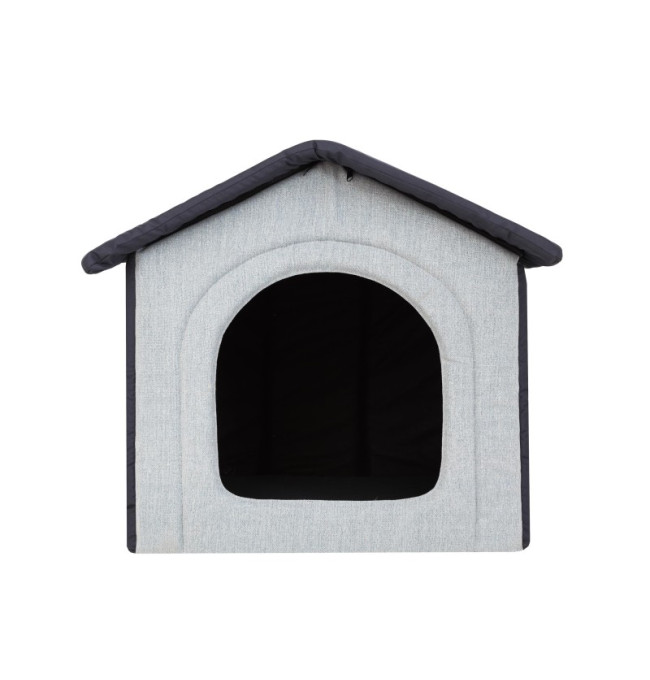 Búda pre psa INARI R3 sivá / granátová
