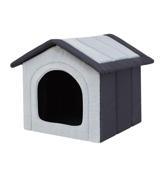 Búda pre psa INARI R3 sivá / granátová