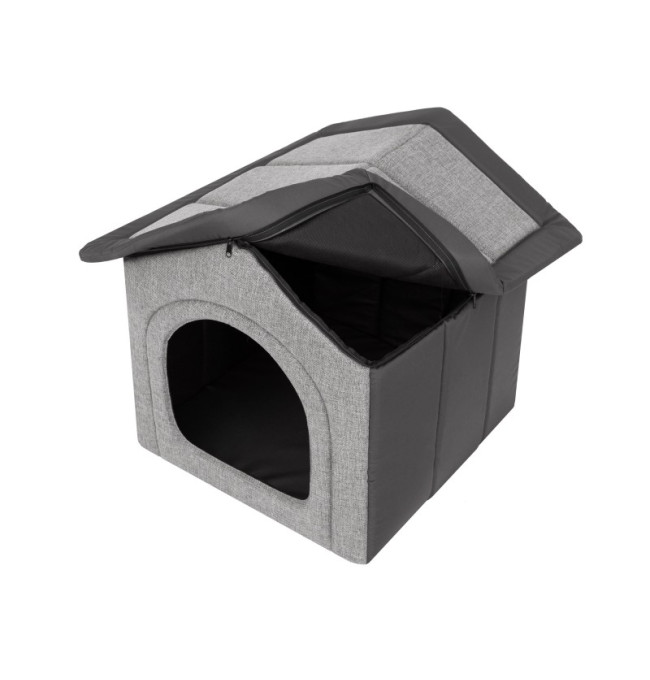 Búda pre psa INARI R6 sivá / grafitová