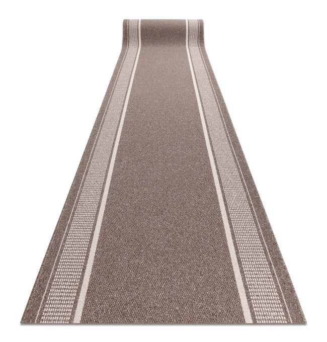 Protišmykový behúň TRENDY taupe, sivý