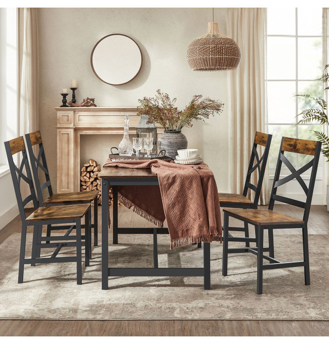 Set dvoch jedálenských stoličiek LDC094B01 (2 ks)