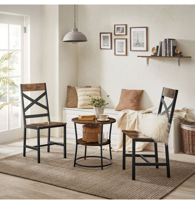 Set dvoch jedálenských stoličiek LDC094B01 (2 ks)