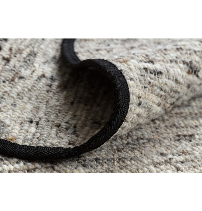 Koberec NEPAL 2100 naturálny / sivý kruh