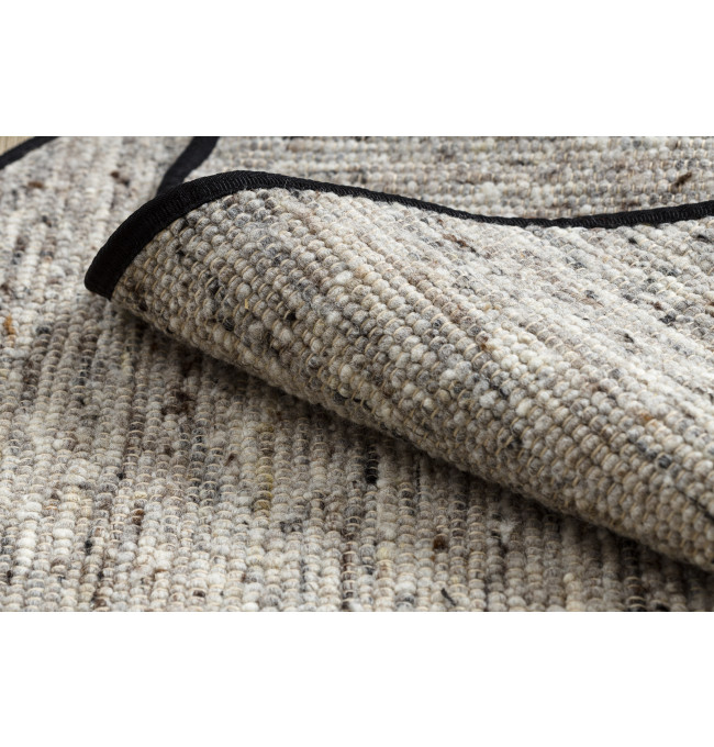 Koberec NEPAL 2100 naturálny / sivý kruh