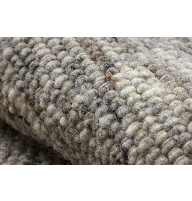 Koberec NEPAL 2100 naturálny / sivý kruh
