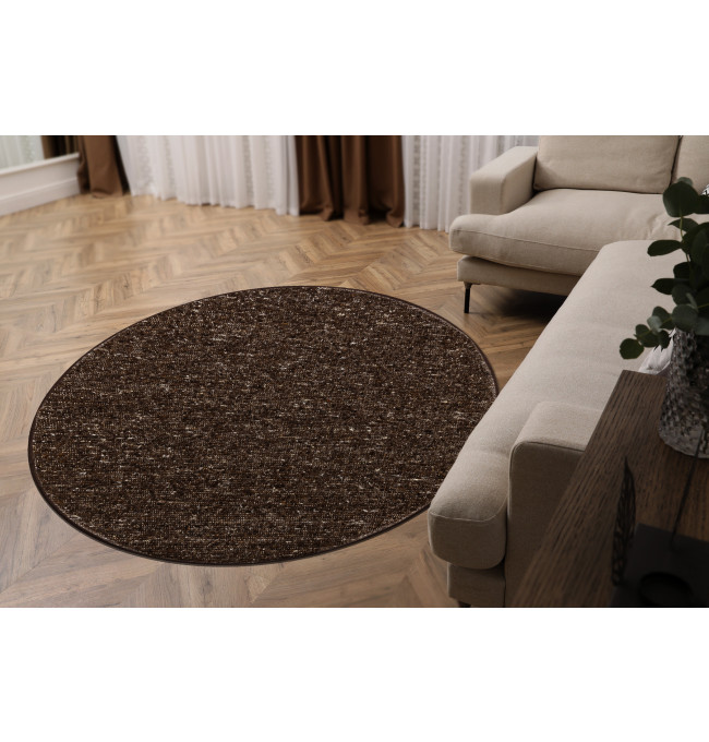 Koberec NEPAL 2100 hnedý kruh