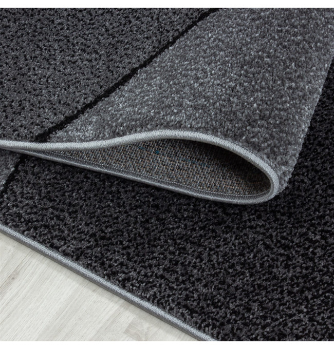 Koberec Beta mnohouholníky sivý