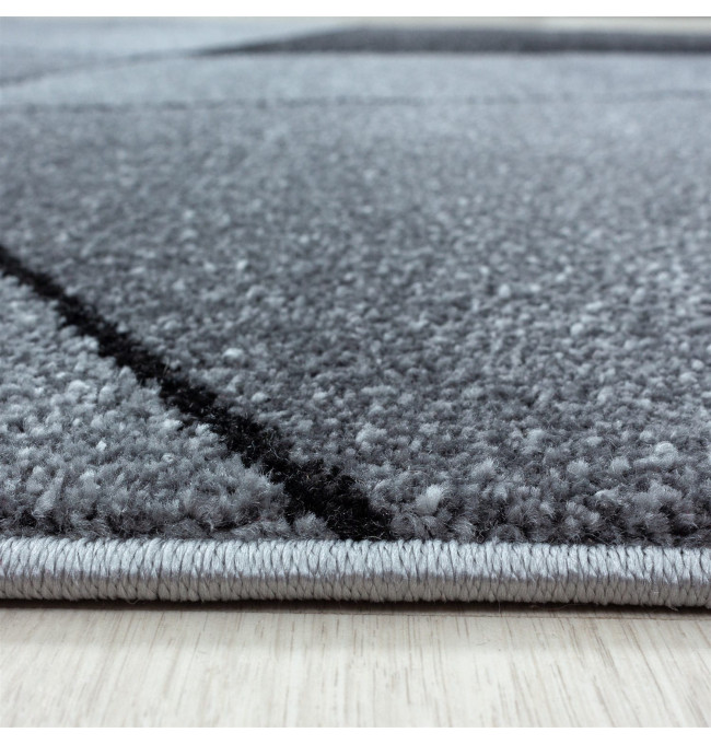 Koberec Beta mnohouholníky sivý