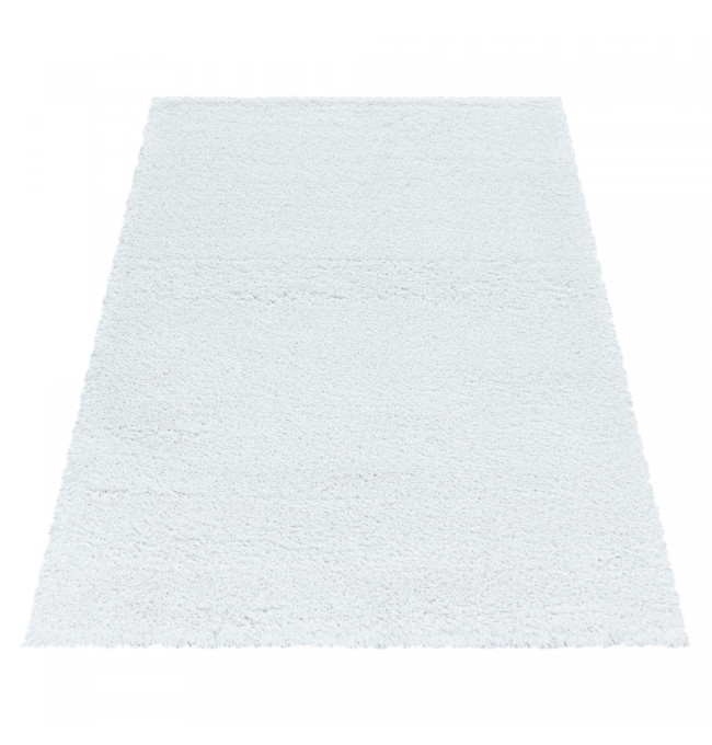 Koberec Fluffy Super Soft biely