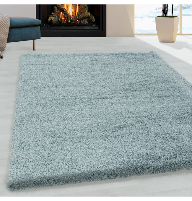 Koberec Fluffy Super Soft azúrový