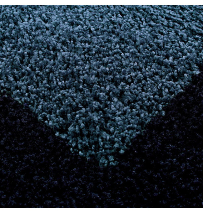 Koberec Shaggy Life granátový - kruh