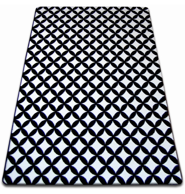 Koberec SKETCH - F757 krémový/čierny