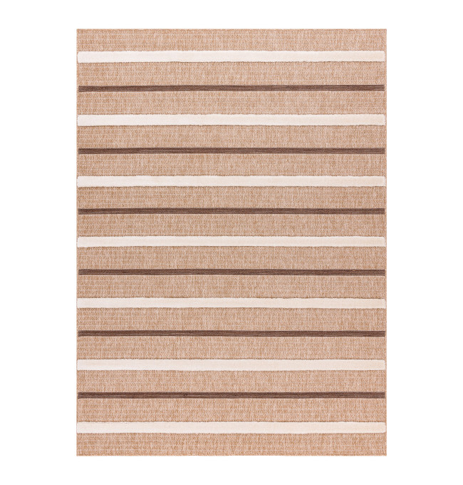 Koberec SPARK 0686A pruhy, béžový / krémový