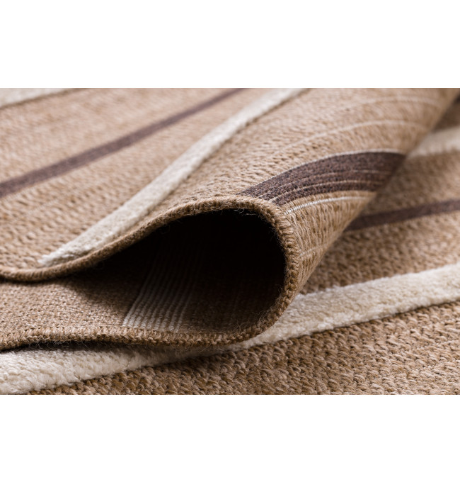 Koberec SPARK 0686A pruhy, béžový / krémový