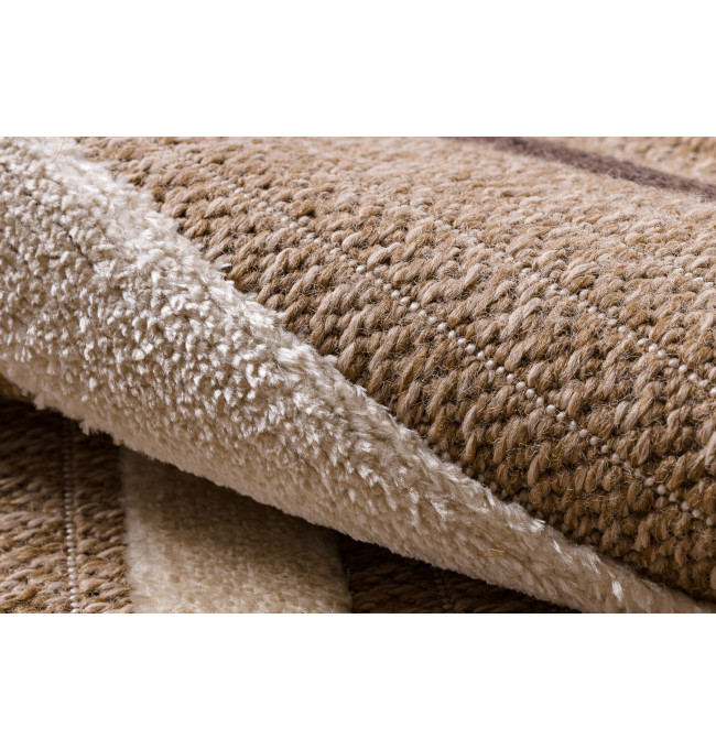 Koberec SPARK 0686A pruhy, béžový / krémový