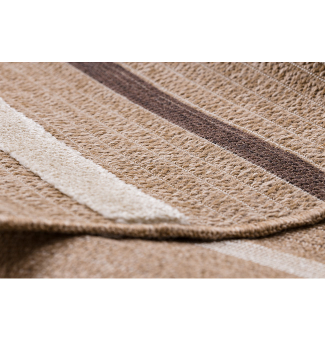 Koberec SPARK 0686A pruhy, béžový / krémový