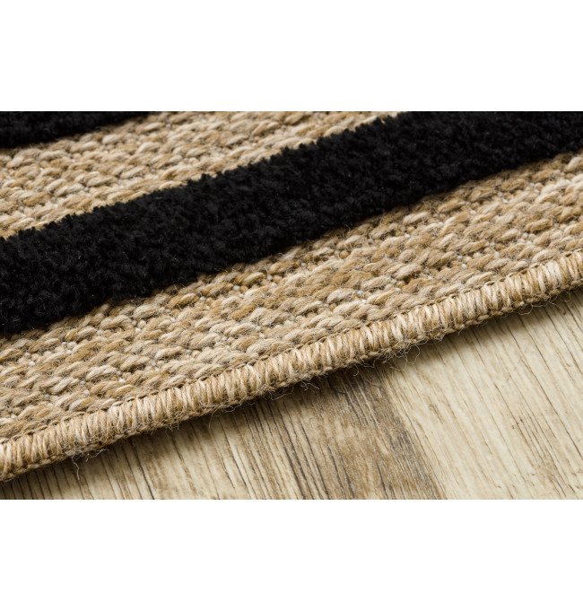 Koberec SPARK 0687 rám, béžový / čierny