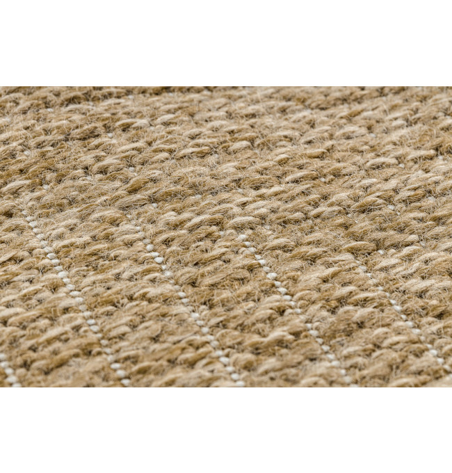 Koberec SPARK 0687 rám, béžový / čierny