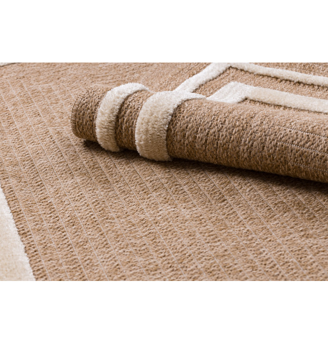 Koberec SPARK 0687A rám, béžový / krémový