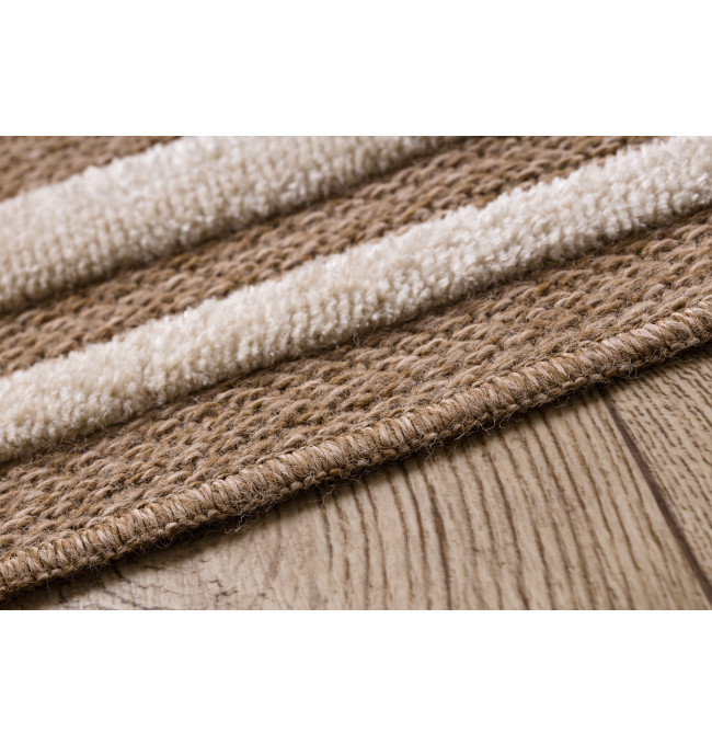 Koberec SPARK 0687A rám, béžový / krémový