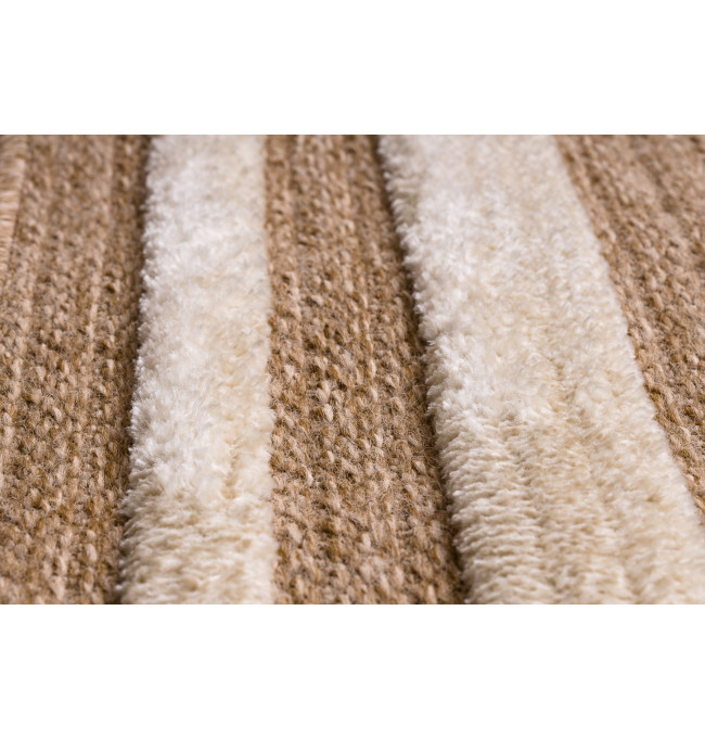 Koberec SPARK 0687A rám, béžový / krémový