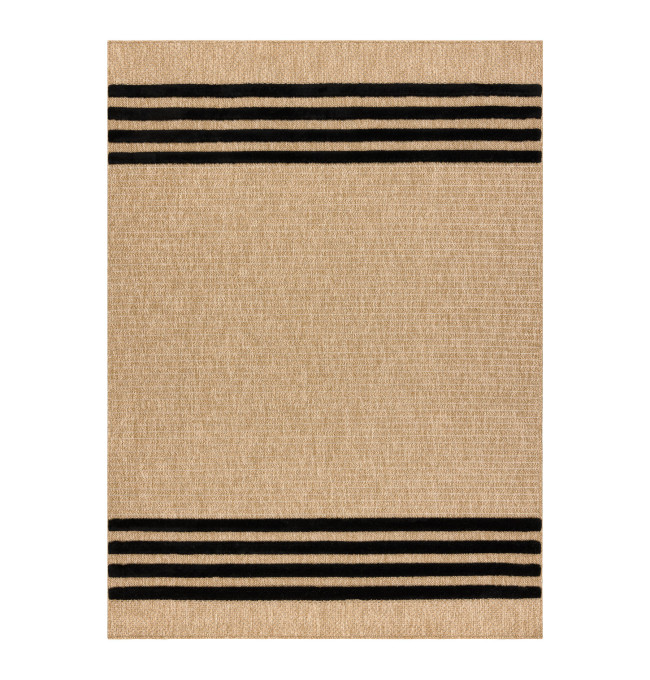 Koberec SPARK 0689 béžový, čierny