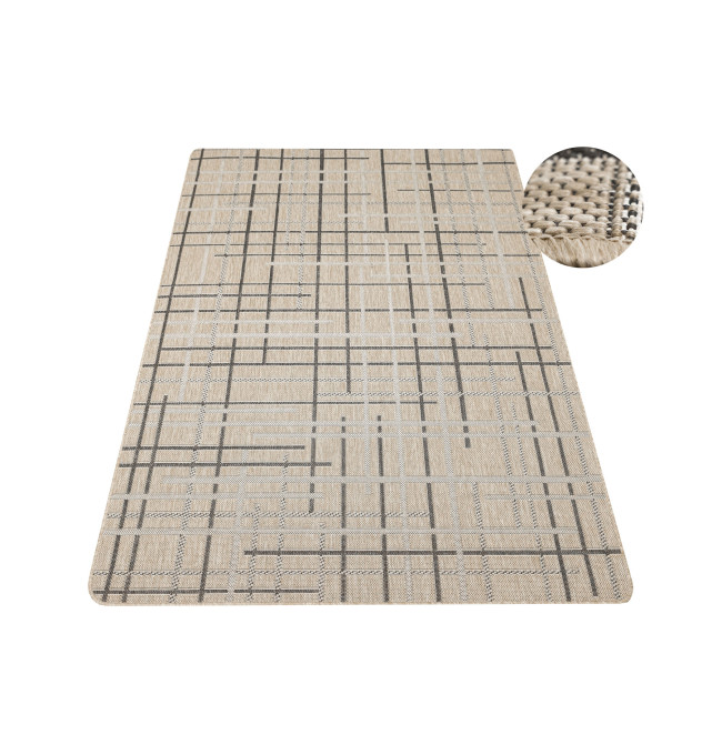 Koberec šnúrkový FLEX 19507/P01 béžový