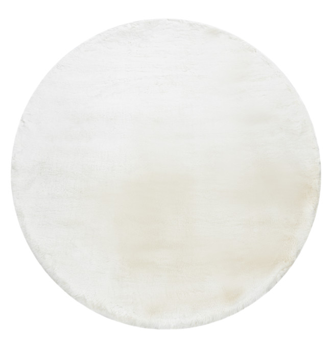 Koberec TEDDY NEW wool 45 krémový, kruh