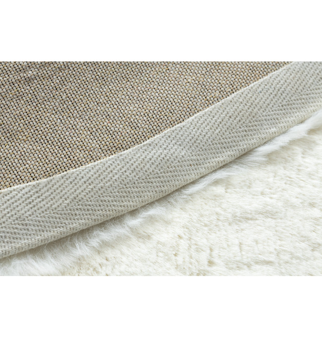 Koberec TEDDY NEW wool 45 krémový, kruh