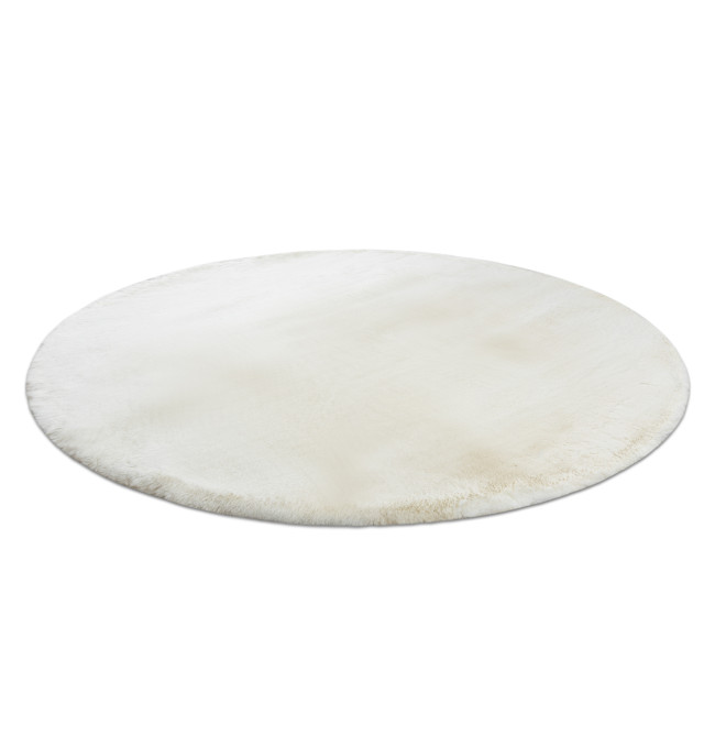 Koberec TEDDY NEW wool 45 krémový, kruh
