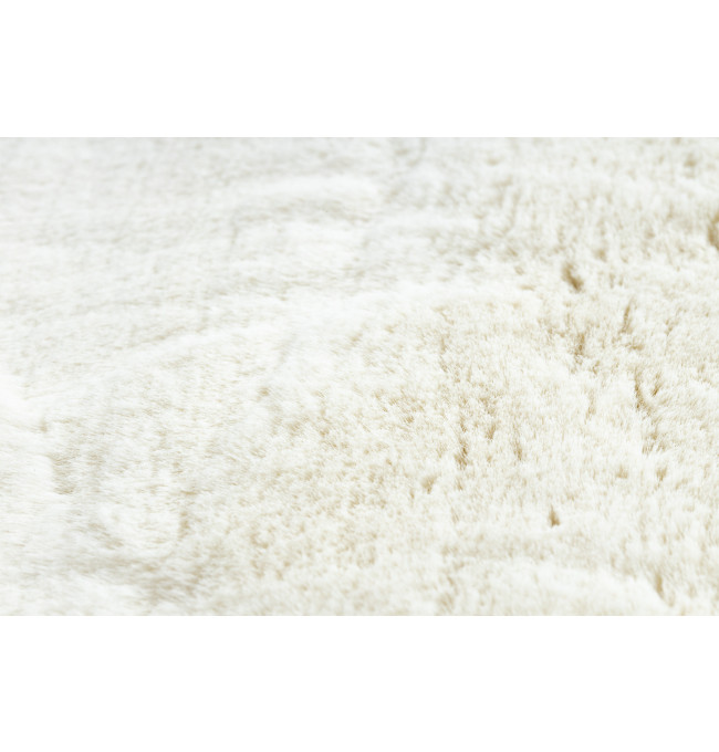 Koberec TEDDY NEW wool 45 krémový, kruh