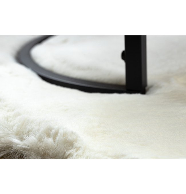 Koberec TEDDY NEW wool 45 krémový, kruh