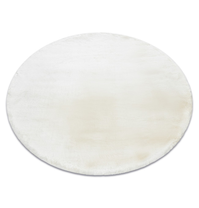 Koberec TEDDY NEW wool 45 krémový, kruh
