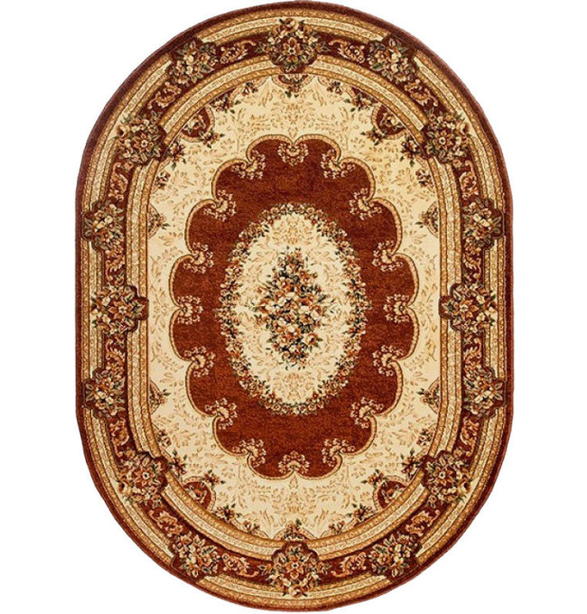 Koberec Yesemek 5889A hnedý ovál