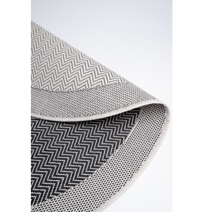 Koberec Miovani čierny kruh