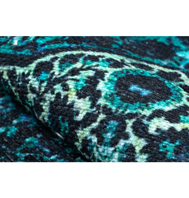 Koberec ANTIKA Ancret Azure ornament modrý