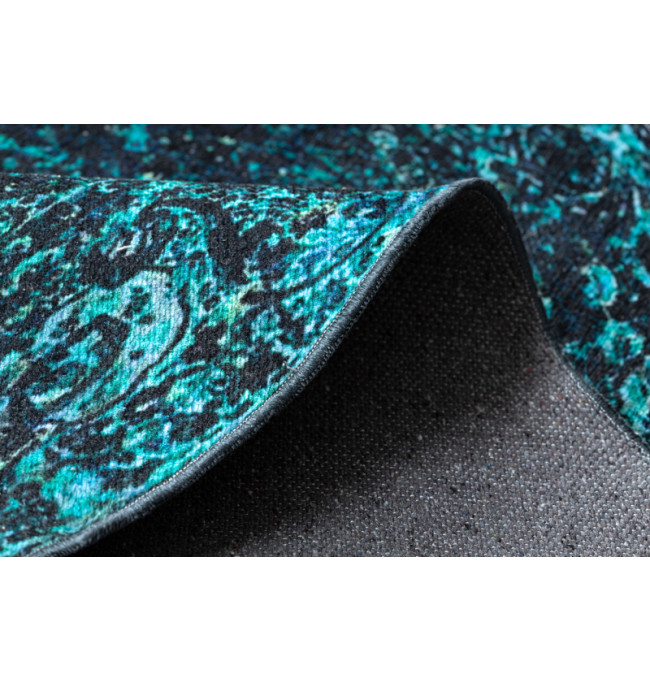 Koberec ANTIKA Ancret Azure ornament modrý