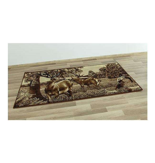 Koberec - Jelene, béžový