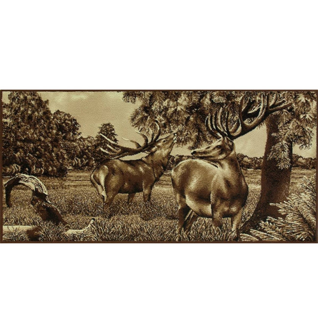 Koberec - Jelene, béžový