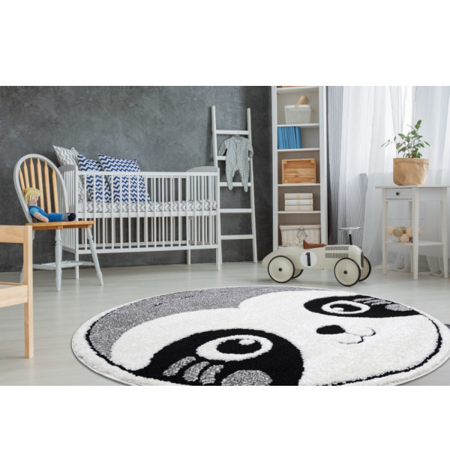 Koberec JOY Panda sivý / krém