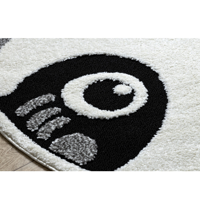 Koberec JOY Panda sivý / krém