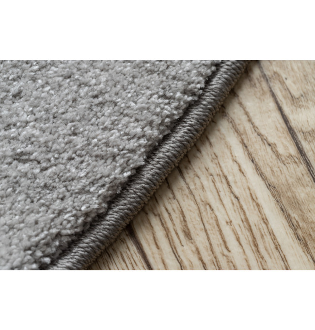 Koberec kruh DISCRETION strieborný