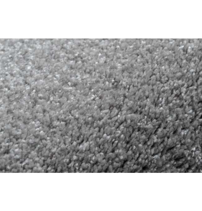 Koberec kruh DISCRETION strieborný