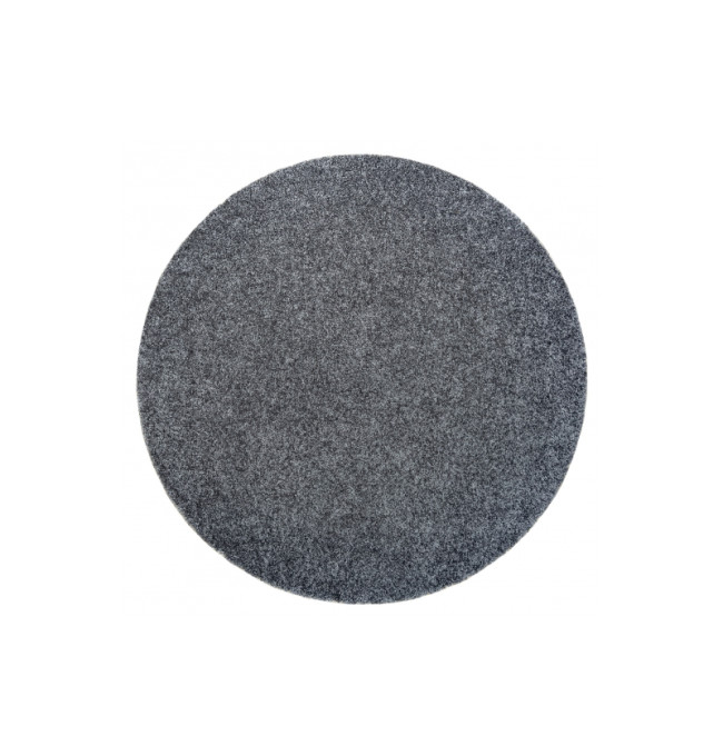 Koberec kruh ILDO 71181070 antracit sivý