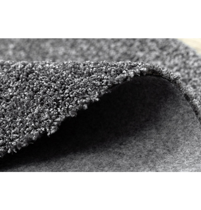 Koberec kruh ILDO 71181070 antracit sivý